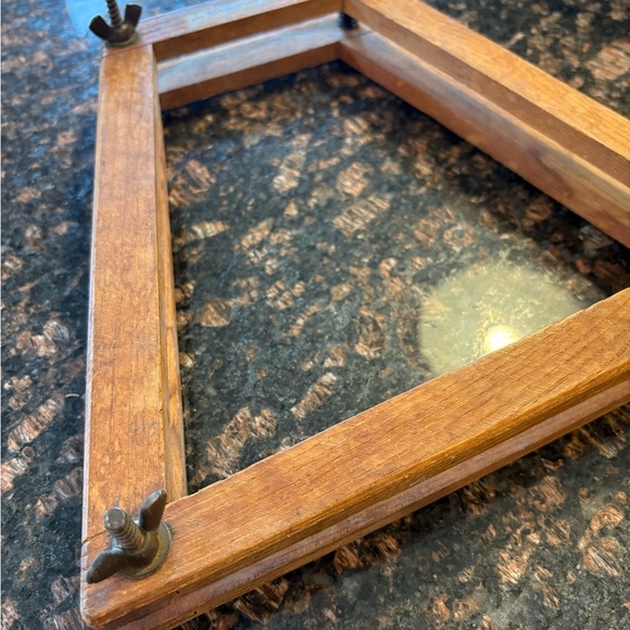 Wooden Triangular Frame - Picture 2 of 3